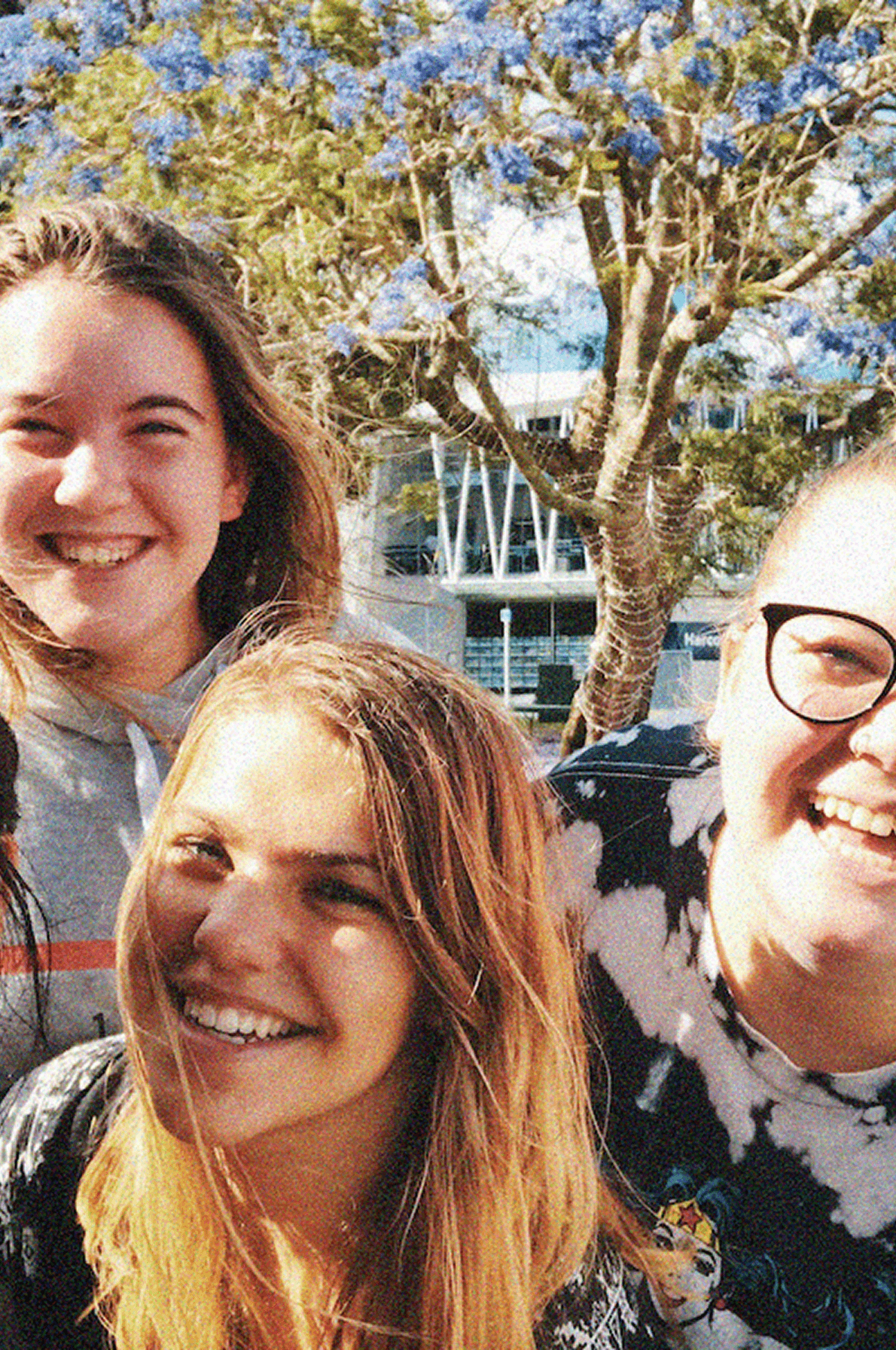 Friends hanging out